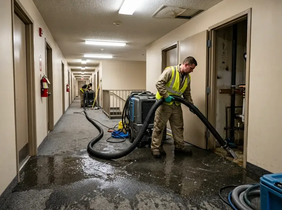 multi-unit-apartment-hallway-f-005 — frequently asked questions, Emergency Burst Pipe Water Extraction & Removal in Takoma P…